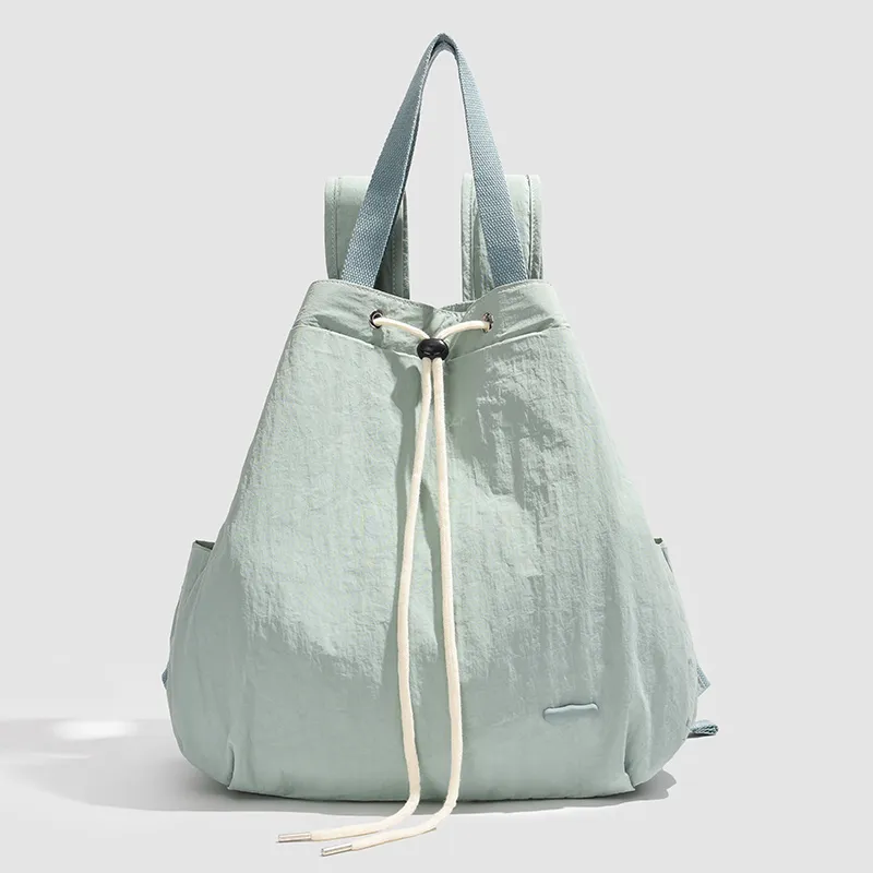 SURELAPTOP Oxford Backpack Regular Women's Black/Light Green/Beige/Coffee-6
