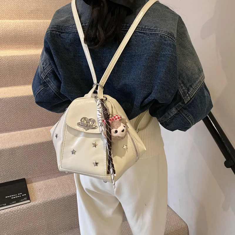 SURELAPTOP PU Backpack Regular Women's-4