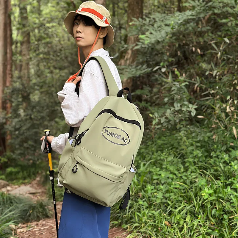 SURELAPTOP Nylon Backpack Women's Multicolor-16