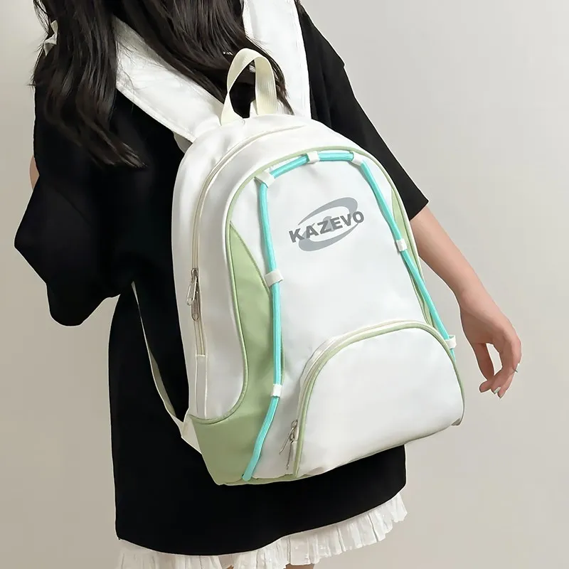 SURELAPTOP Nylon Backpack Unisex Multicolor-1