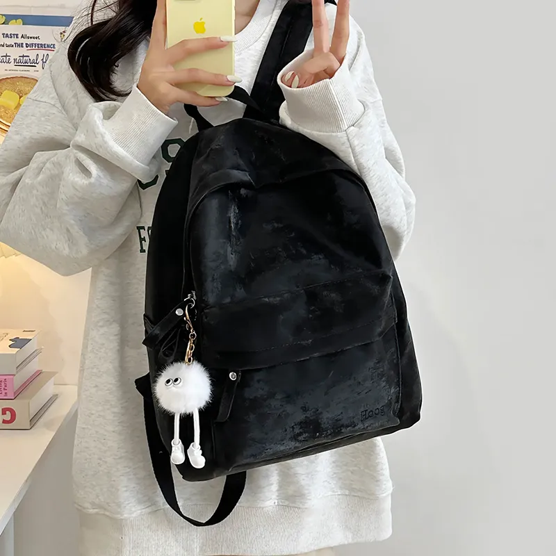 SURELAPTOP PU Backpack Unisex Multicolor-17