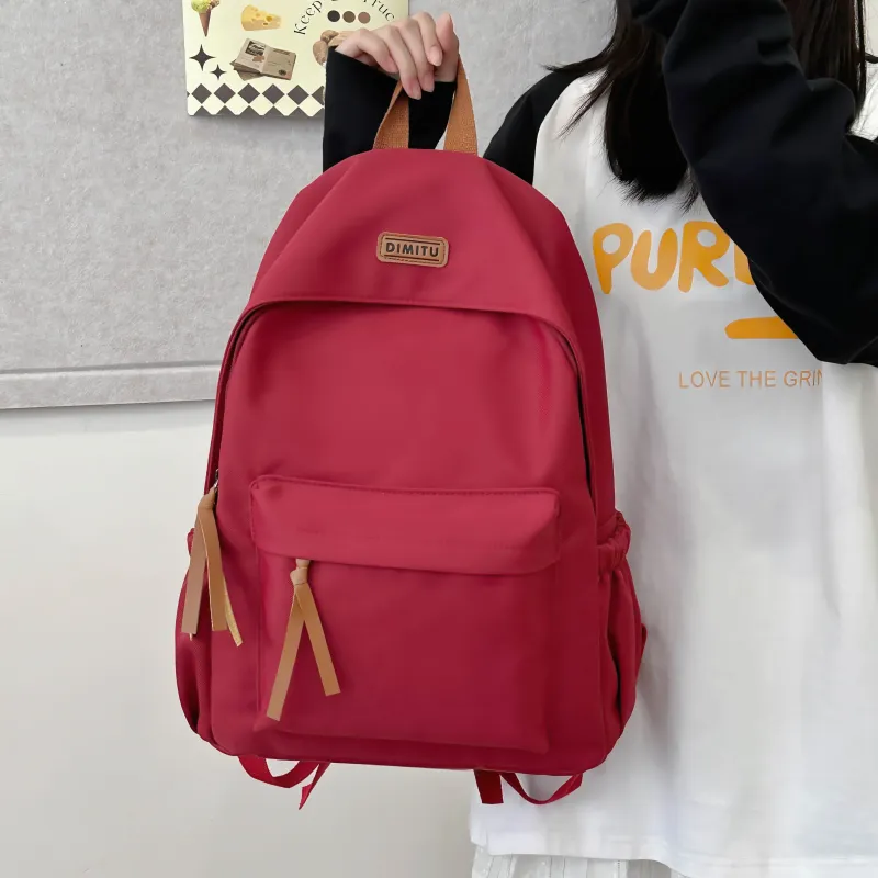 SURELAPTOP Nylon Backpack Unisex Multicolor-15