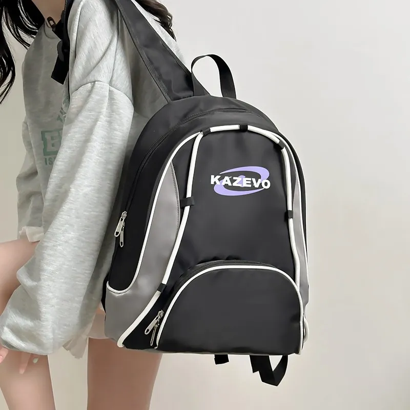 SURELAPTOP Nylon Backpack Unisex Multicolor-3