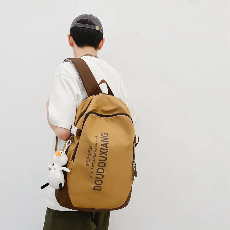 SURELAPTOP Nylon Backpack Unisex Multicolor-16