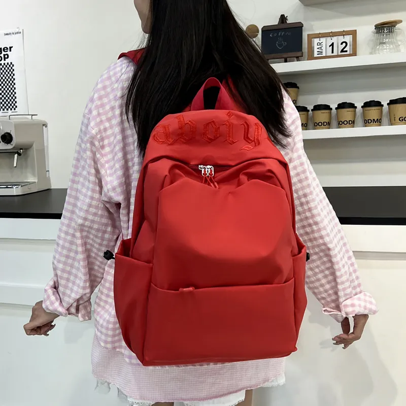 SURELAPTOP Fabric Short Trip Travel Backpack Unisex Multicolor-11