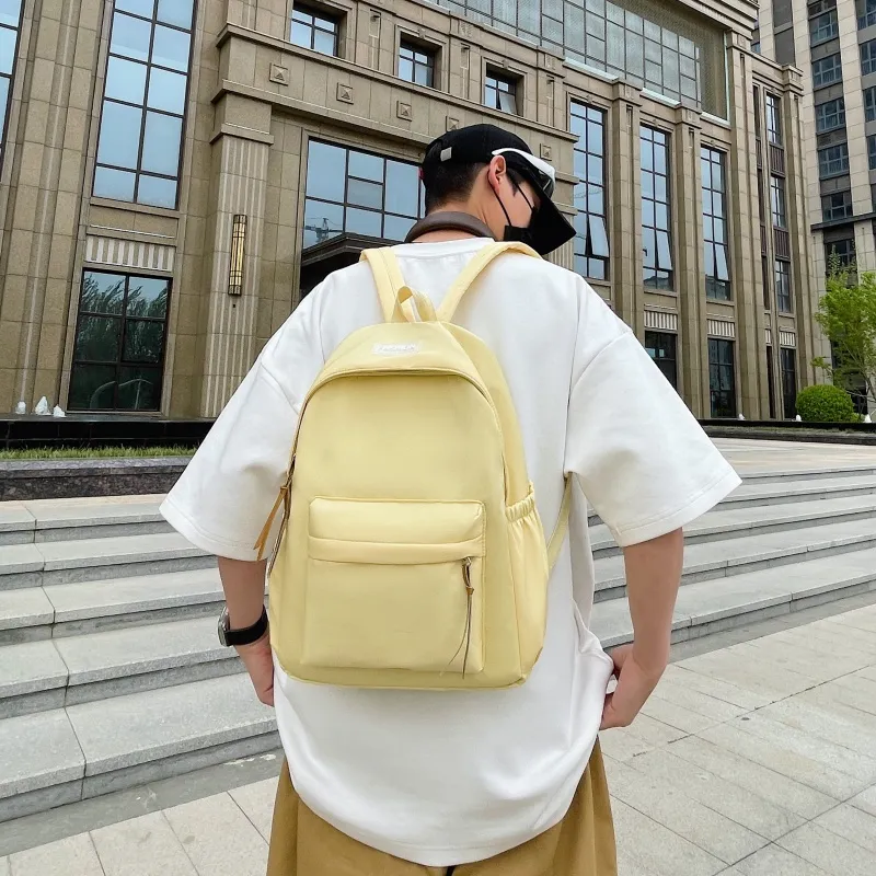 SURELAPTOP Canvas Backpack Unisex Multicolor-12