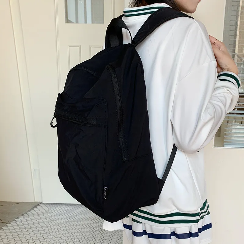SURELAPTOP Nylon Backpack Unisex Multicolor-5