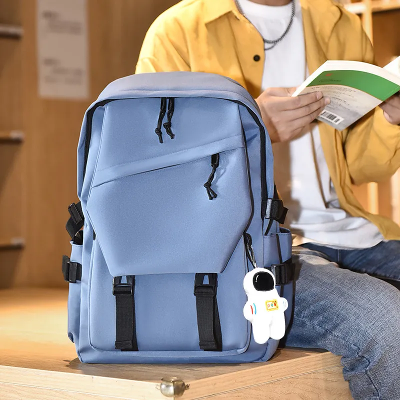 SURELAPTOP Polyester Laptop Bag Backpack Unisex Multicolor-12