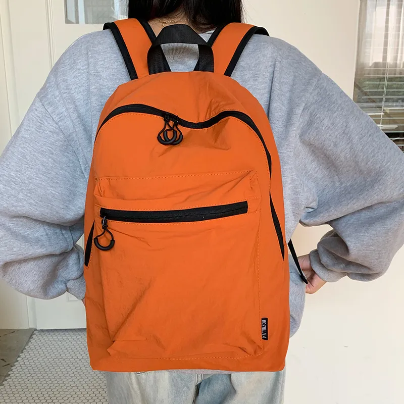 SURELAPTOP Nylon Backpack Unisex Multicolor-8