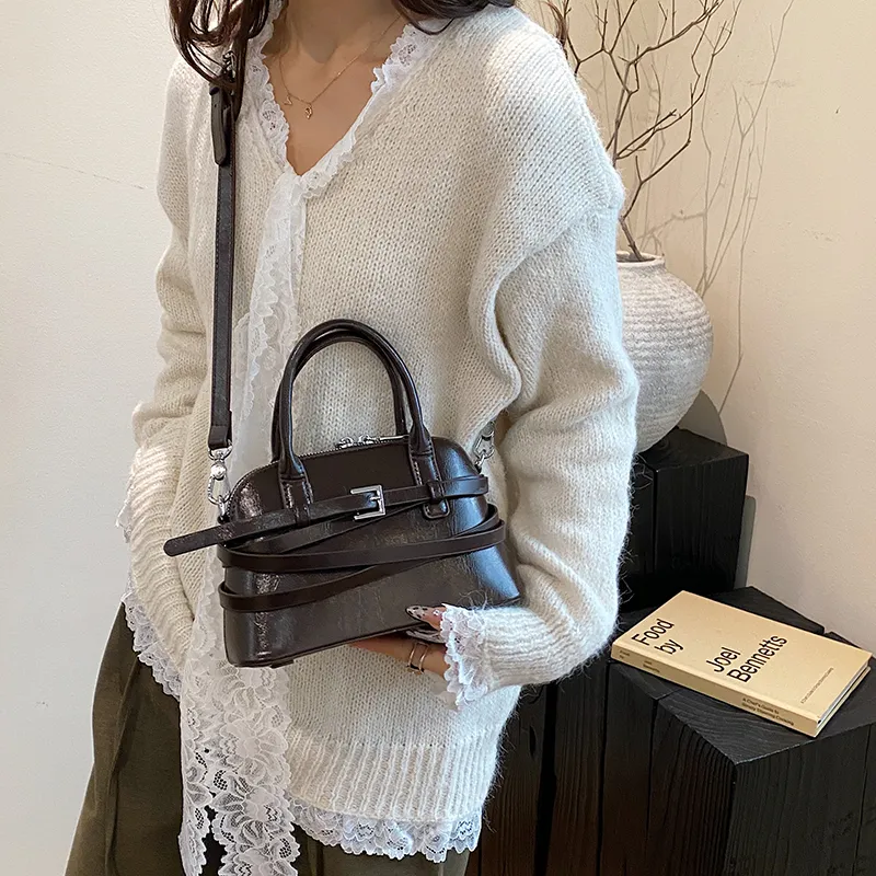 SURELAPTOP PU Crossbody Bag Shoulder Bag Handbags Regular Women's Black/Coffee/Brown-8