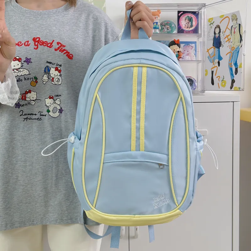 SURELAPTOP Nylon Backpack Unisex Multicolor-19