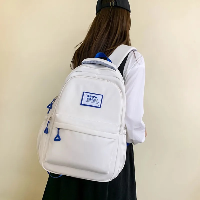 SURELAPTOP Nylon Backpack Unisex Multicolor-1