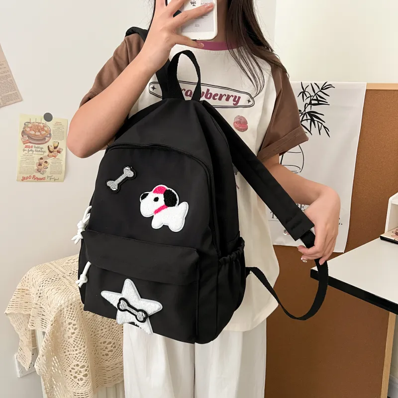 SURELAPTOP Canvas Bag Backpack Regular Unisex Multicolor-10