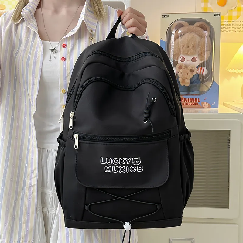 SURELAPTOP Polyester Backpack Women's Multicolor-19