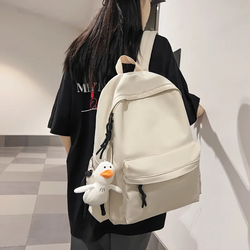 SURELAPTOP Nylon Backpack Unisex Multicolor-2