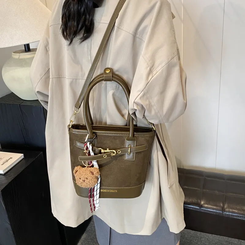 SURELAPTOP PU Handbag Regular Women's Multicolor-20