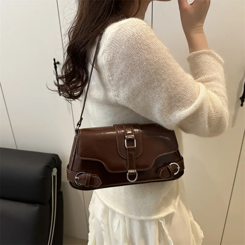 SURELAPTOP PU Shoulder Bag Women's Multicolor-18