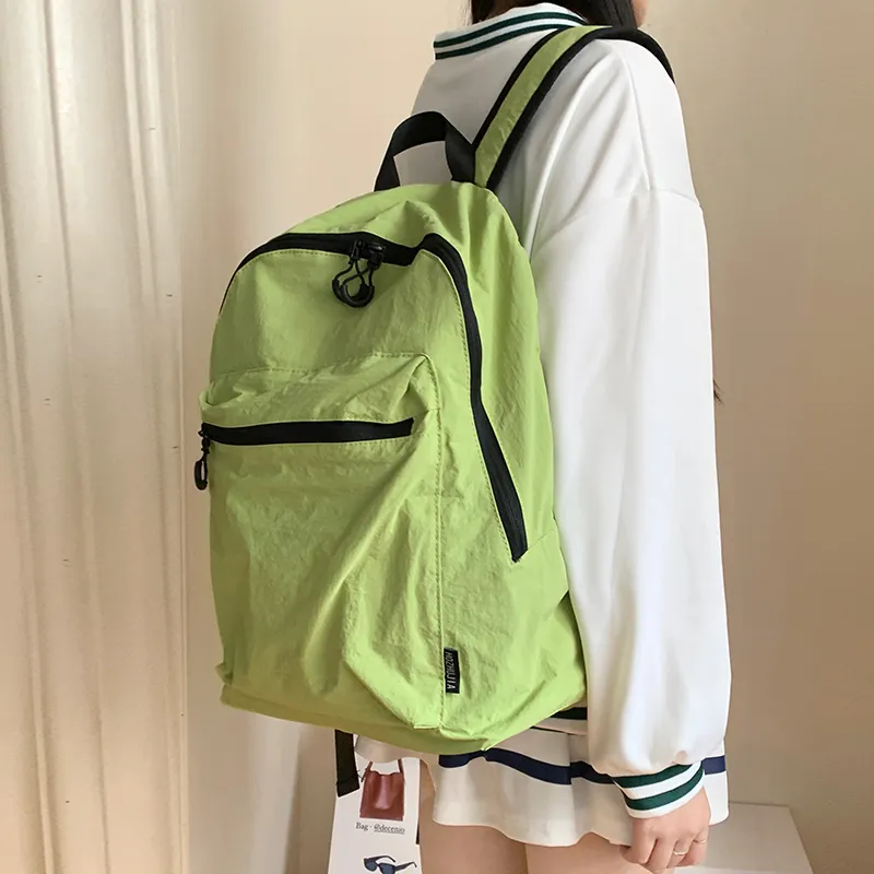 SURELAPTOP Nylon Backpack Unisex Multicolor-13