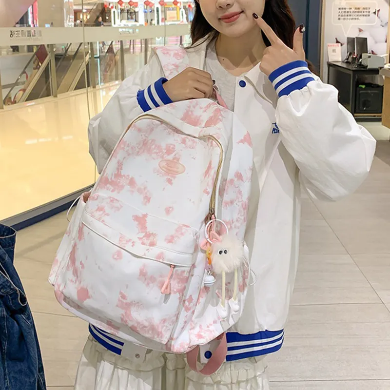 SURELAPTOP Nylon Backpack Computer Backpack Backpack Regular Unisex Multicolor-3