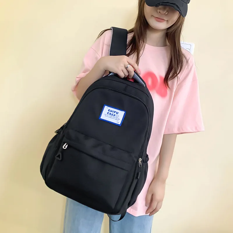 SURELAPTOP Nylon Backpack Unisex Multicolor-6
