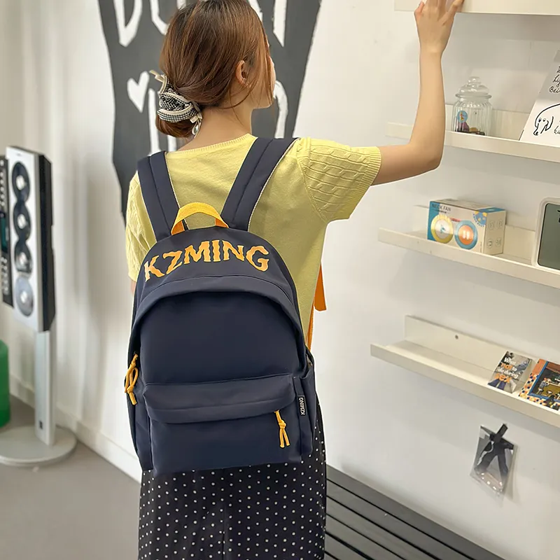 SURELAPTOP Nylon Backpack Unisex Multicolor-16