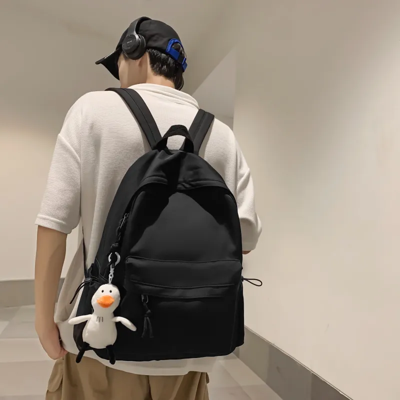 SURELAPTOP Nylon Backpack Unisex Multicolor-6