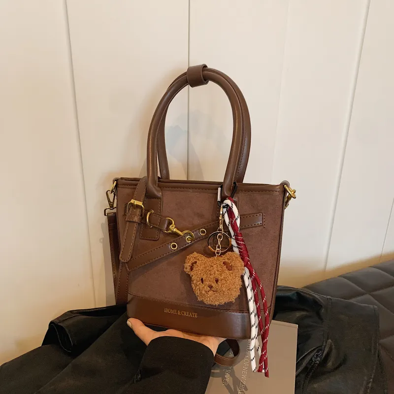 SURELAPTOP PU Handbag Regular Women's Multicolor-14