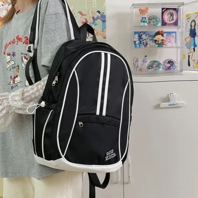 SURELAPTOP Nylon Backpack Unisex Multicolor-9
