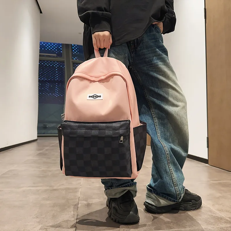SURELAPTOP Nylon Backpack Regular Unisex Black-6
