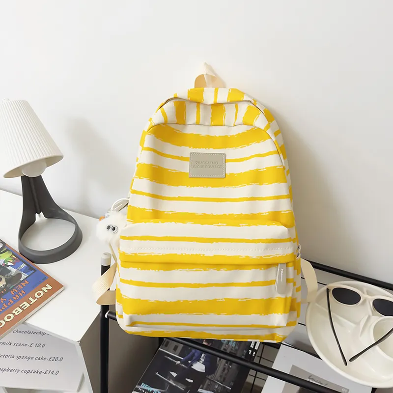 SURELAPTOP Nylon Backpack Unisex Multicolor-6