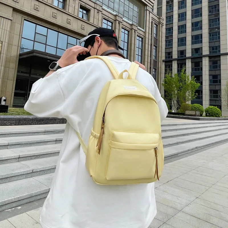 SURELAPTOP Canvas Backpack Unisex Multicolor-9