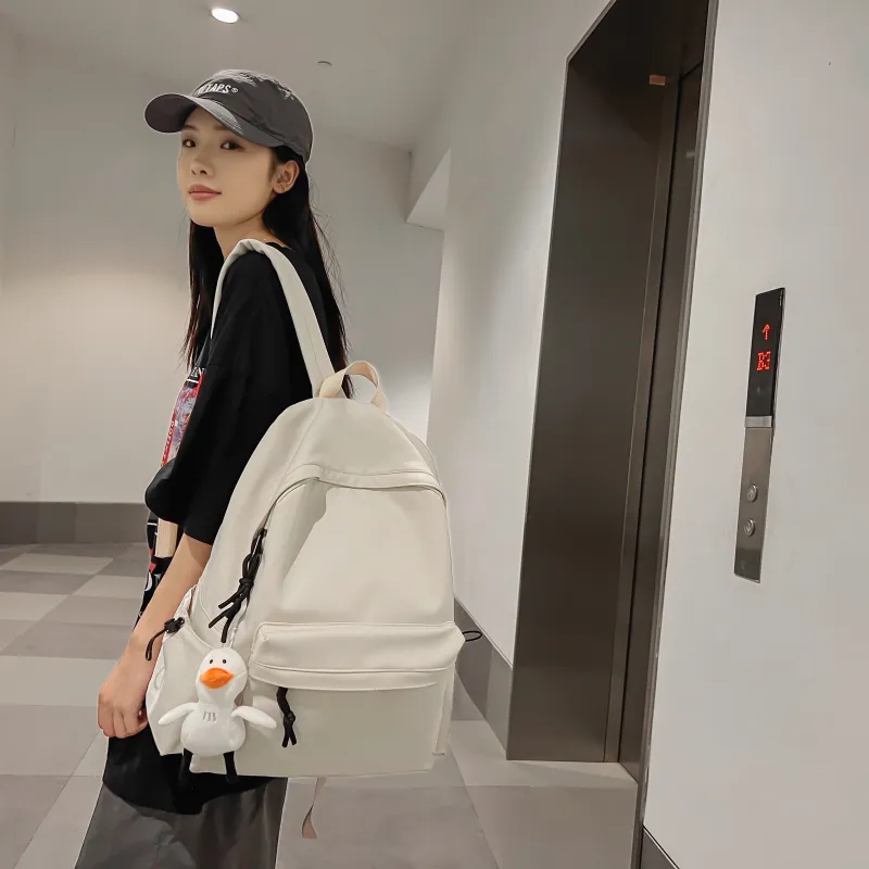 SURELAPTOP Nylon Backpack Unisex Multicolor-4