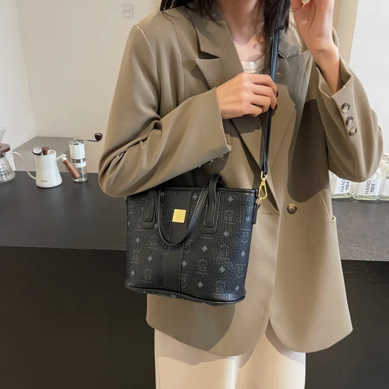 SURELAPTOP PU Tote Bag Shopping Bag Shoulder Bags Women's Multicolor-9