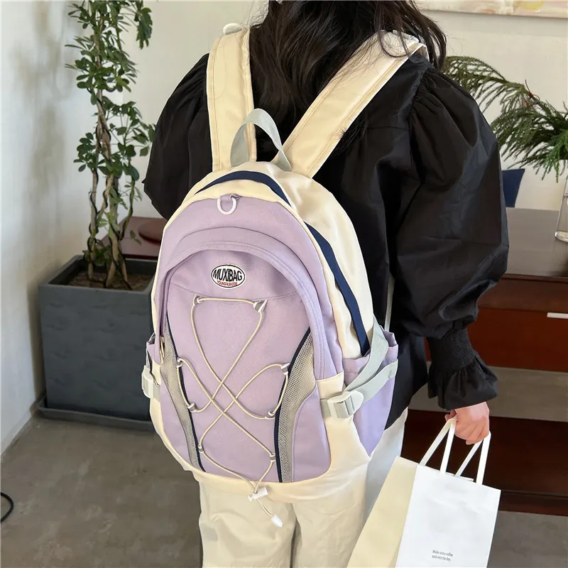 SURELAPTOP Oxford Backpack Unisex Multicolor-12