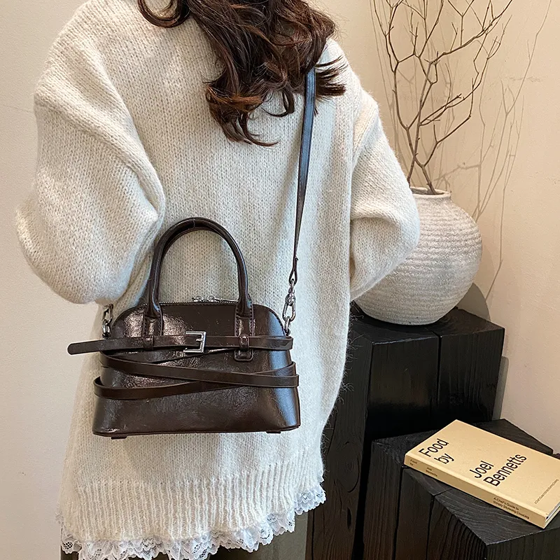 SURELAPTOP PU Crossbody Bag Shoulder Bag Handbags Regular Women's Black/Coffee/Brown-9