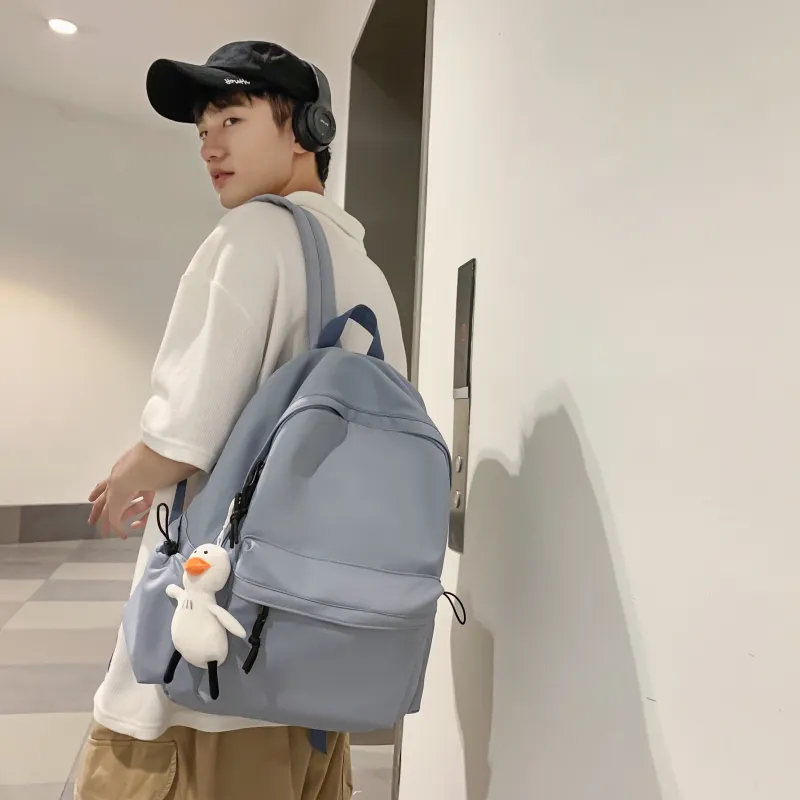 SURELAPTOP Nylon Backpack Unisex Multicolor-12