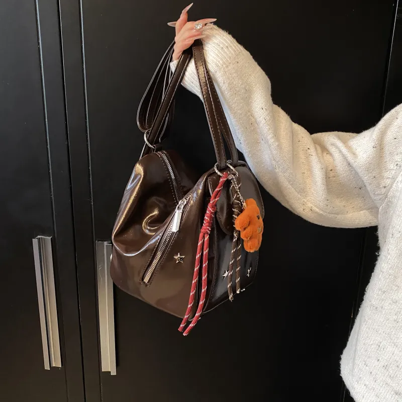 SURELAPTOP PU Backpack Regular Women's-14