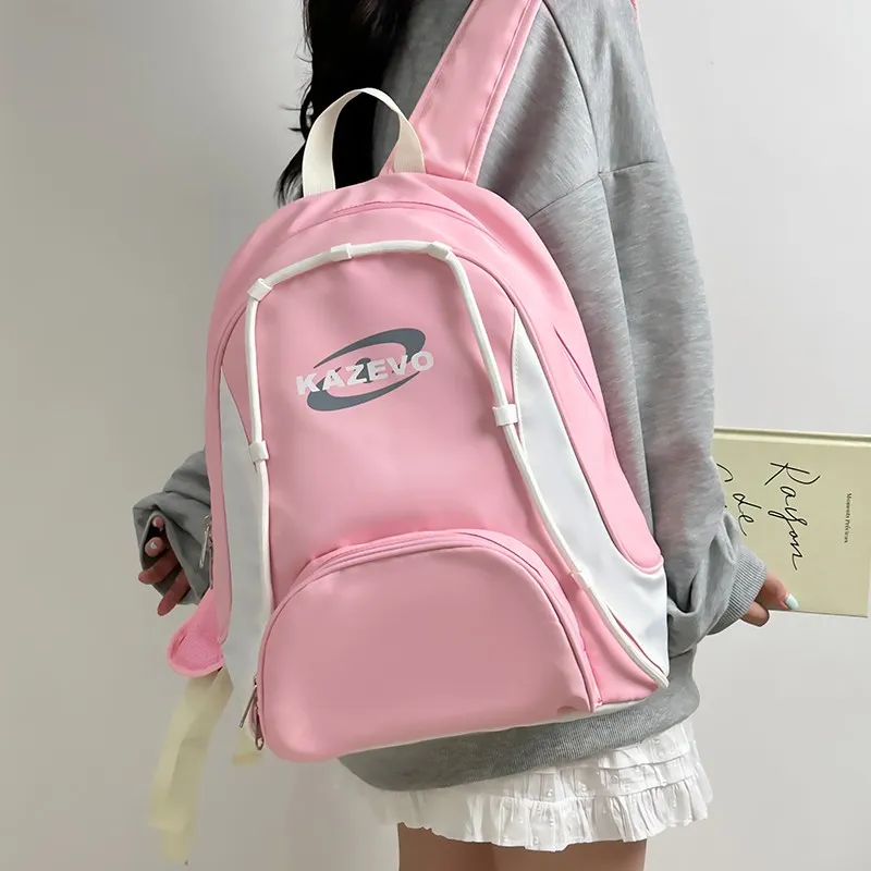 SURELAPTOP Nylon Backpack Unisex Multicolor-7