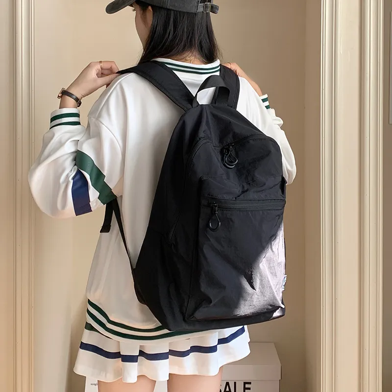 SURELAPTOP Nylon Backpack Unisex Multicolor-3