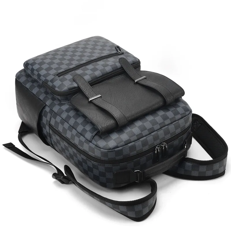 SURELAPTOP PU Backpack Unisex Multicolor-5