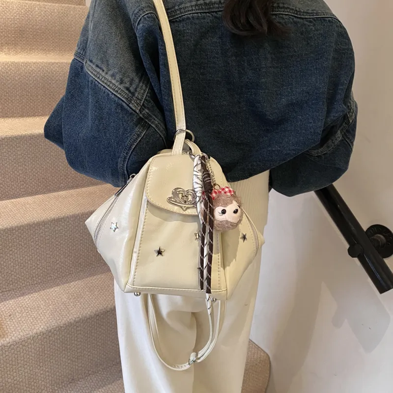 SURELAPTOP PU Backpack Regular Women's-5