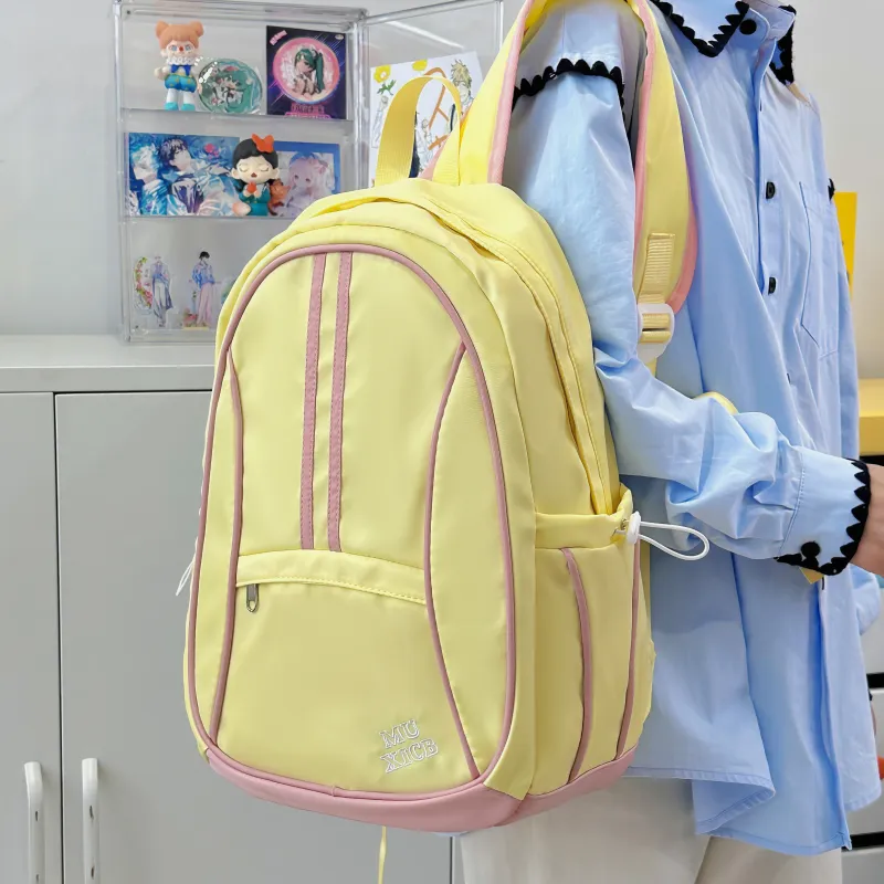 SURELAPTOP Nylon Backpack Unisex Multicolor-13