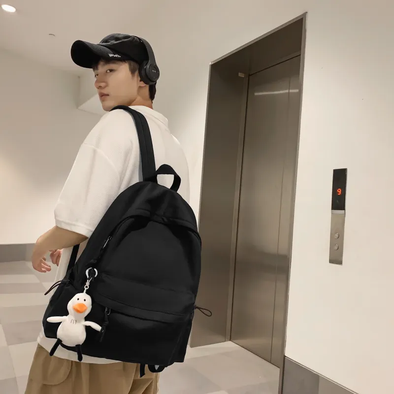 SURELAPTOP Nylon Backpack Unisex Multicolor-8