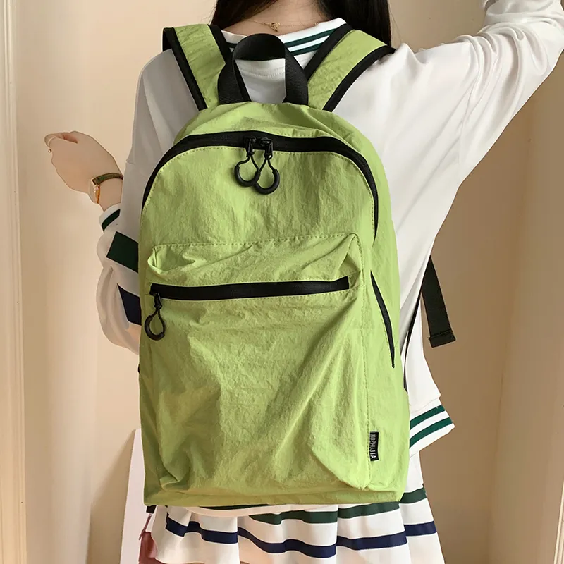 SURELAPTOP Nylon Backpack Unisex Multicolor-14