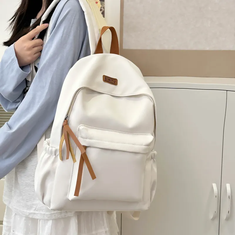 SURELAPTOP Nylon Backpack Unisex Multicolor-3
