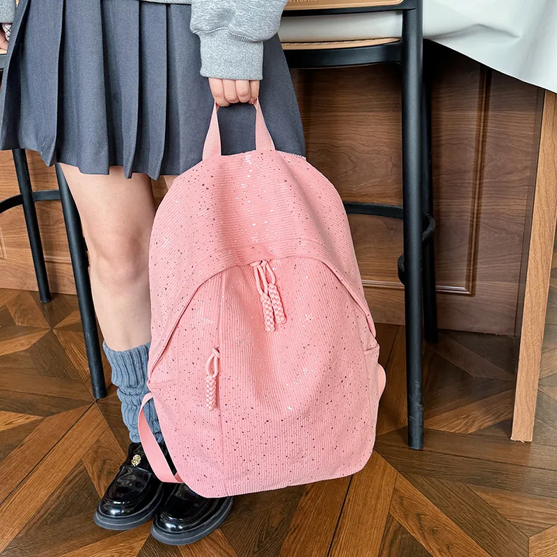 SURELAPTOP Strips Backpack Women's Ecru-21