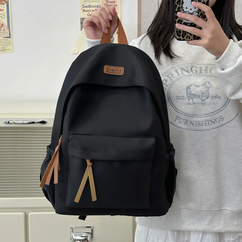 SURELAPTOP Nylon Backpack Unisex Multicolor-10