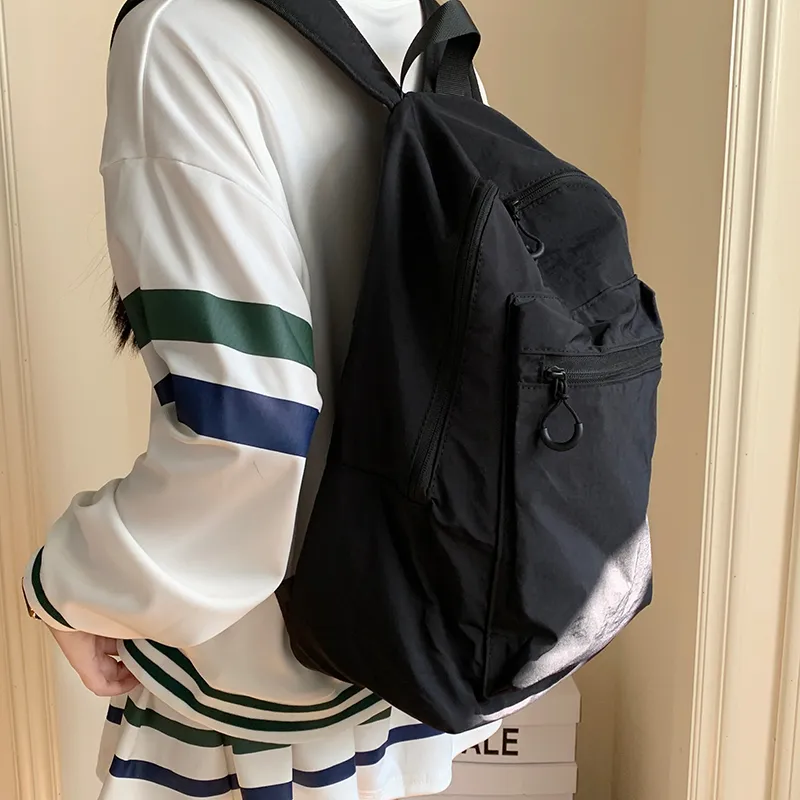 SURELAPTOP Nylon Backpack Unisex Multicolor-2