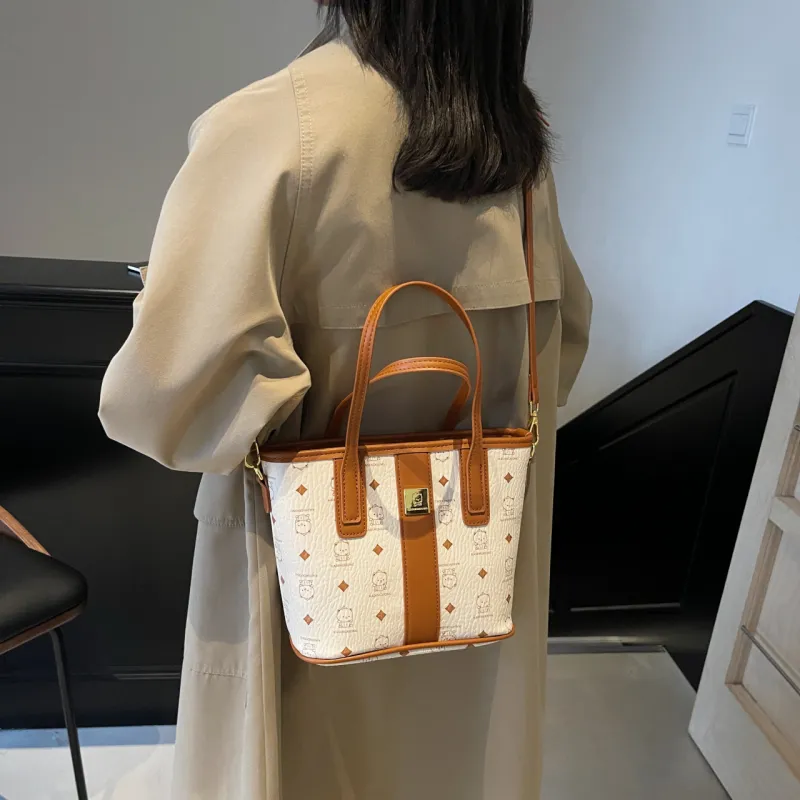 SURELAPTOP PU Tote Bag Shopping Bag Shoulder Bags Women's Multicolor-12