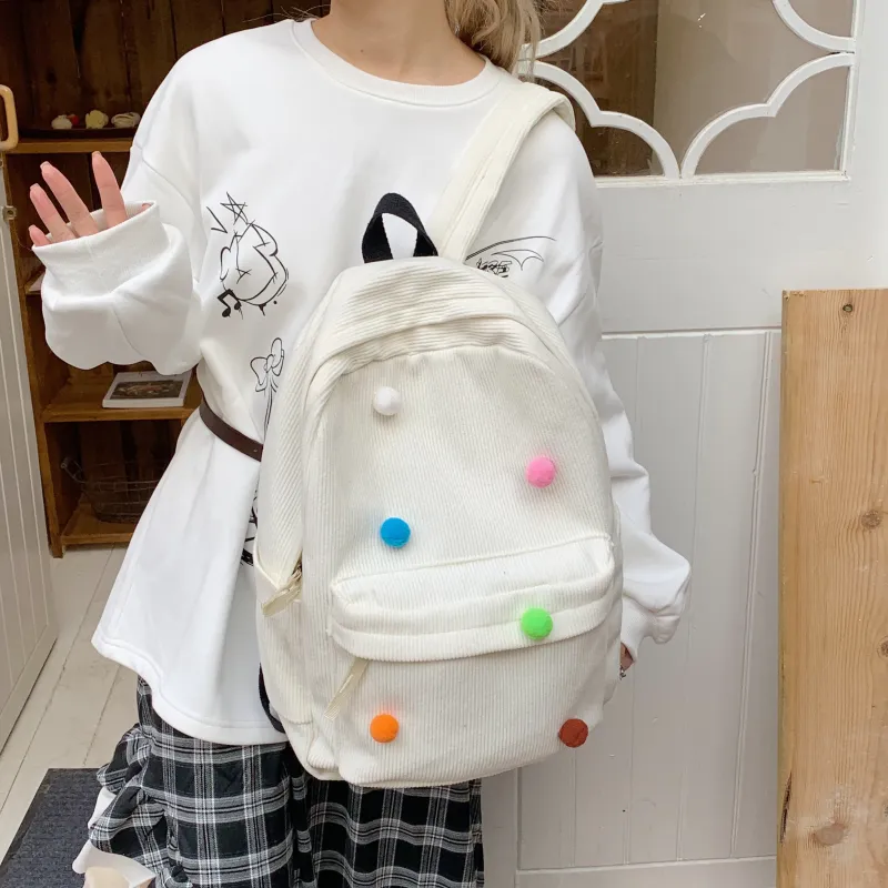 SURELAPTOP Fabric Backpack Unisex Multicolor-3